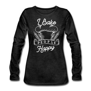 Backen Langarmshirt - Backen Bäcker Geschenk