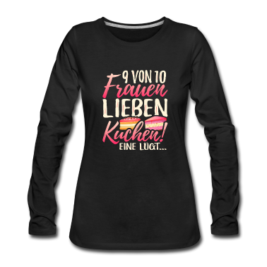 Backen Langarmshirt - Backen, Bäcker, Beckerin