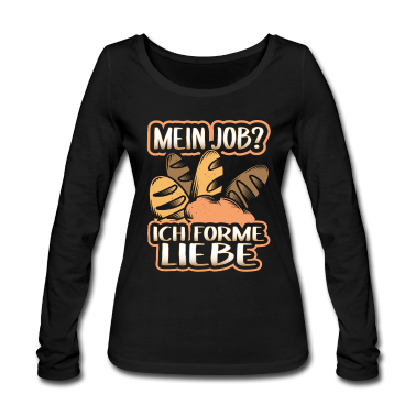 Backen Langarmshirt - Backen, Bäcker, Bäckerin