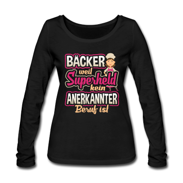 Backen Langarmshirt - Backen Bäcker Beckerin