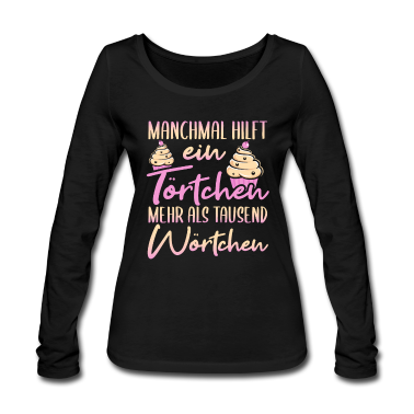 Backen Langarmshirt - Backen Bäcker Beckerin