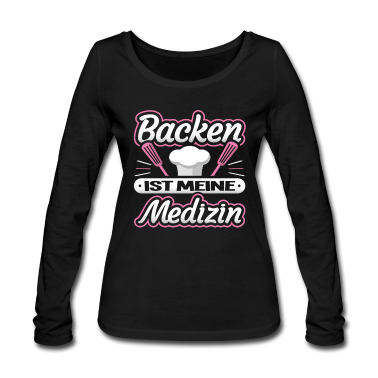 Backen Langarmshirt - Backen Bäcker Beckerin