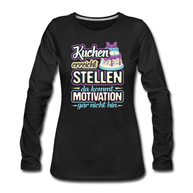 Backen Langarmshirt - Backen Bäcker Beckerin