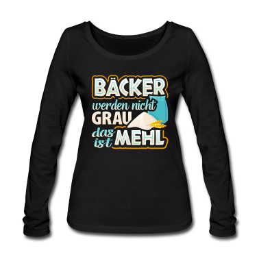 Backen Langarmshirt - Backen, Bäcker, Bäckerin