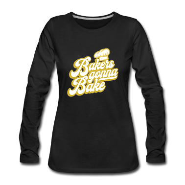 Backen Langarmshirt - Bäcker