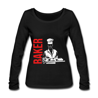 Backen Langarmshirt - Bäcker
