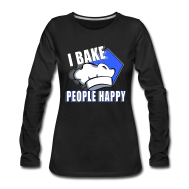 Backen Langarmshirt - Backen Backen Bäcker Kekse Kuchen