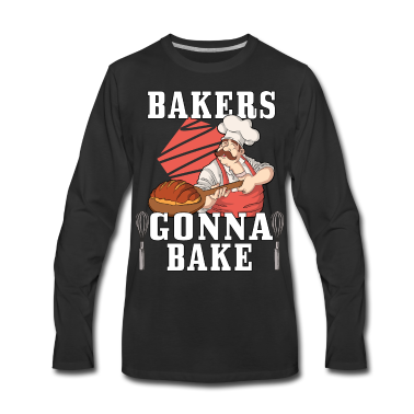 Backen Langarmshirt - Backen Backen Bäcker Kekse Kuchen