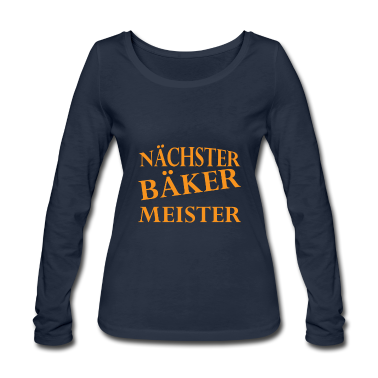 Backen Langarmshirt - Bäcker