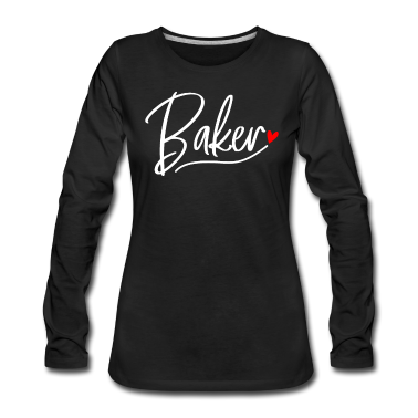 Backen Langarmshirt - Bäcker
