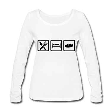 Backen Langarmshirt - Bäcker