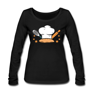 Backen Langarmshirt - Bäcker