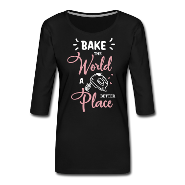 Backen Langarmshirt - Backen Bäcker Geschenk
