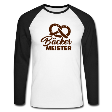 Backen Langarmshirt - Bäcker