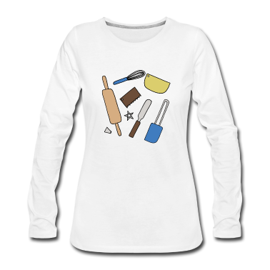 Backen Langarmshirt - bäcker