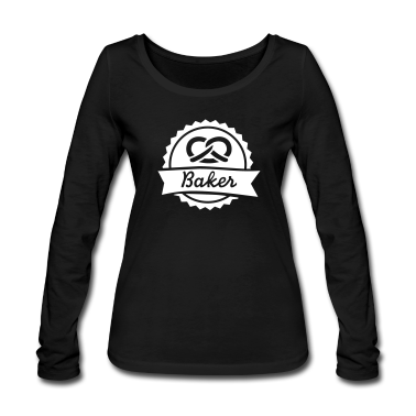 Backen Langarmshirt - Bäcker