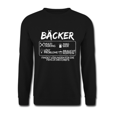 Backen Pullover - Der Bäcker