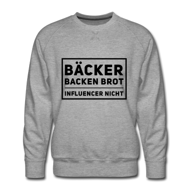 Backen Pullover - Bäcker backen Brot, Bäcker