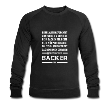 Backen Pullover - Bäcker, Backen Shirt