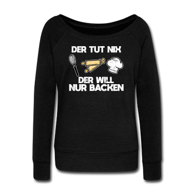 Backen Pullover - Plätzchen backen Bäcker