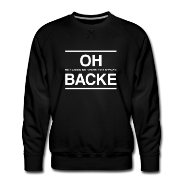 Backen Pullover - Oh Backe | Kuchen Backen - Bäcker