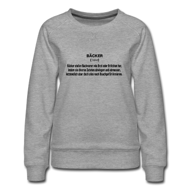 Backen Pullover - Bäcker