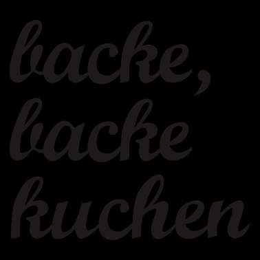 Motiv backe, backe kuchen