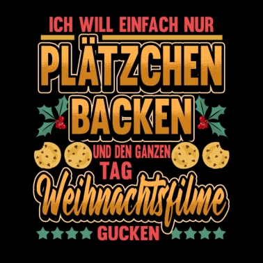 Motiv Lustig Plätzchen Weihnachten Spruch Geschenk