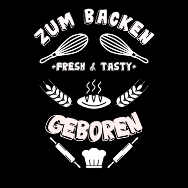 Motiv Geschenkidee für Bäcker Konditor Hobby backen