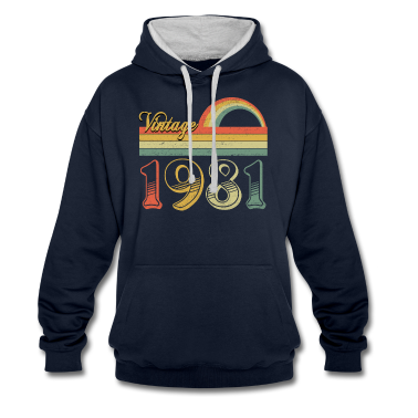 Backen Hoodie - Retro 81 1981 Classic