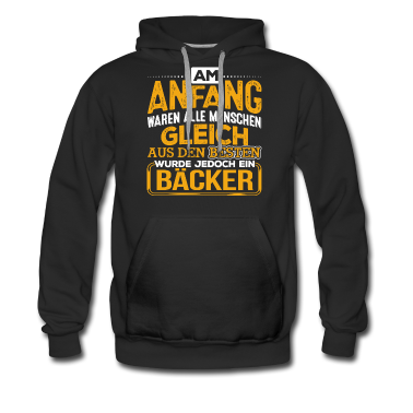 Backen Hoodie - Bäcker Backstube Bäckerei Backhaus backen Geschenk