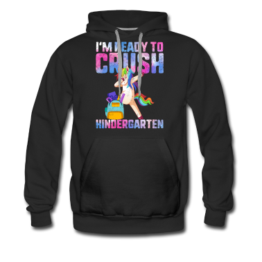 Backen Hoodie - Back To School Shirt, ich bin bereit zu zerquetschen