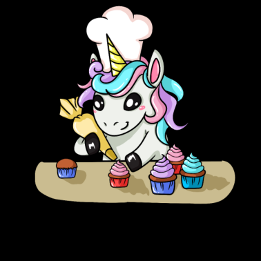 Motiv Einhorn Bäcker Kuchen Torte Backen