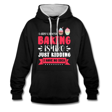 Backen Hoodie - Backen Bäcker Backen Geschenk