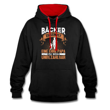 Backen Hoodie - Bäcker Backen Konditor