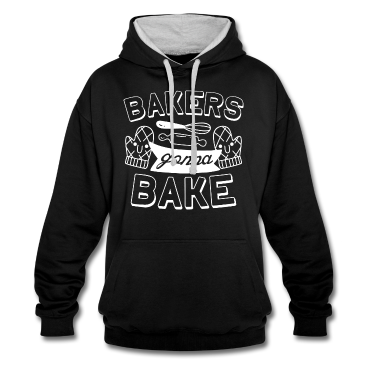 Backen Hoodie - Bäcker gehen zum Backen