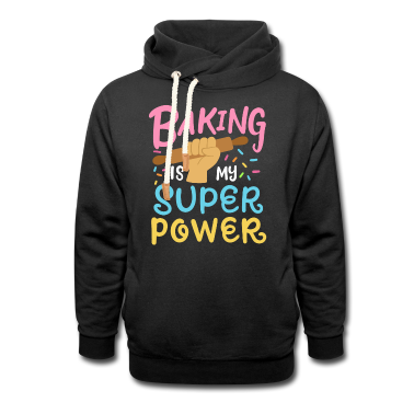 Backen Hoodie - Backen Bäcker Nudelholz