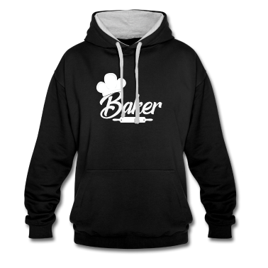 Backen Hoodie - Bäcker backen Kuchen
