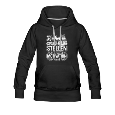 Backen Hoodie - Backen, Bäcker, Beckerin