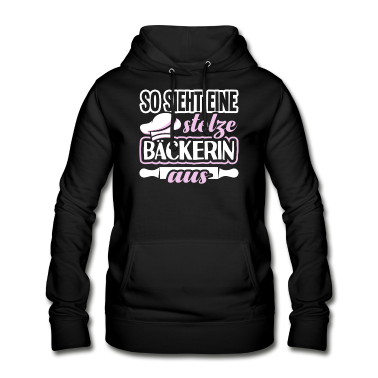 Backen Hoodie - Backen Bäcker Beckerin
