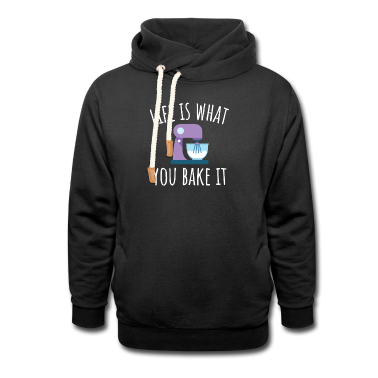 Backen Hoodie - Das Leben ist, was Sie es backen - Backen