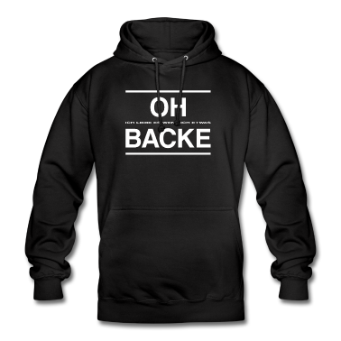 Backen Hoodie - Oh Backe | Kuchen Backen - Bäcker