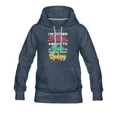 Backen Hoodie - Ich backe werde backen oder denke ans Backen