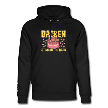 Backen Hoodie - Bäcker Backen ist meine Therapie