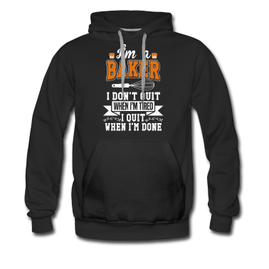 Backen Hoodie - Bäcker