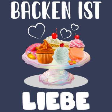 Motiv Backen ist Liebe