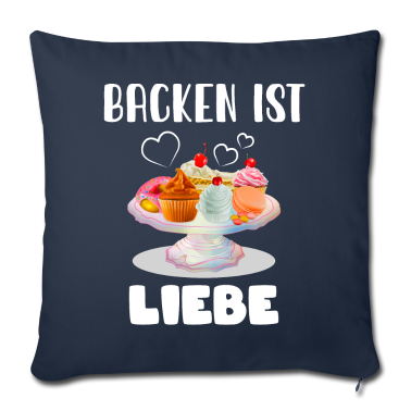 Backen Kissenbezug - Backen ist Liebe