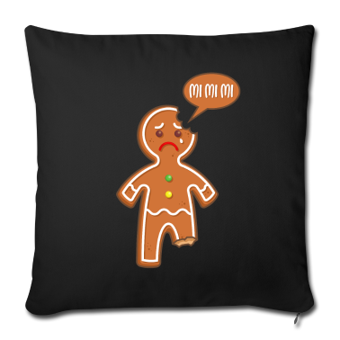 Backen Kissenbezug - Lebkuchenmann Mimimi Mi Mi Mi Lustige Sprüche