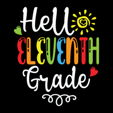 Motiv Hallo Elfte Klasse zurück in die Schule