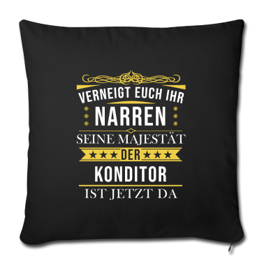 Backen Kissenbezug - Konditor Konditorei Kuchen Torte Beruf Spruch